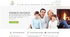 Desktop Screenshot of abnenergy.com